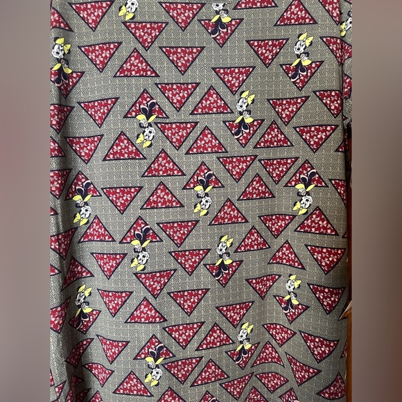 NWT Lularoe Disney Minnie Mouse Irma shirt XXS high-low tunic t shirt oversized - Picture 12 of 16